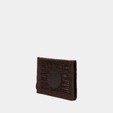 Ella Shopper Bag - Tory Burch - Raffia - Brown