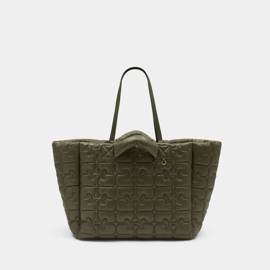 Re-Tech Tote Bag - Ganni - Synthetic - Green