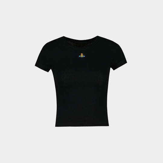 Baby Peru' T-Shirt - Vivienne Westwood - Viscose - Black