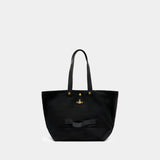 Utility Shopper Bag - Vivienne Westwood - Leather - Black