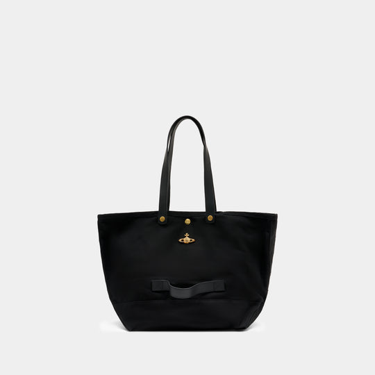 Utility Shopper Bag - Vivienne Westwood - Leather - Black