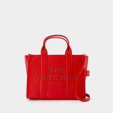 The Medium Tote 红色皮制中号托特购物包