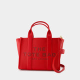 The Small Tote 红色皮制小号托特购物包