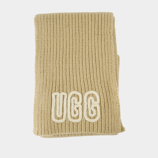 U Chunky Scarf - UGG - Acrylic - Neutral