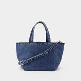 Punch Small Shopping Bag - Alexander Wang - Cotton - Blue