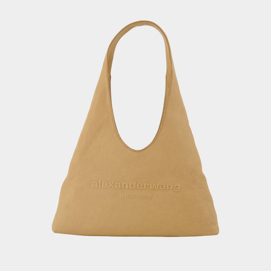 Pike Small Hobo Shoulder Bag - Alexander Wang - Leather - Beige