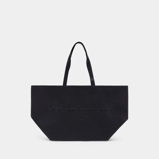 Punch Shopper Bag - Alexander Wang - Leather - Black