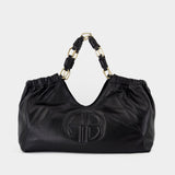 Kate Medium Tote - ANINE BING - Leather - Black