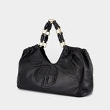 Kate Medium Tote - ANINE BING - Leather - Black