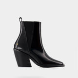 Bekah Ankle Boots - ANINE BING - Leather - Black