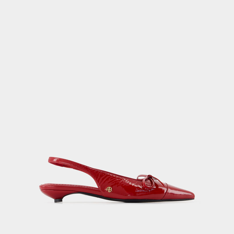 Zoey Pumps - ANINE BING - Leather - Red