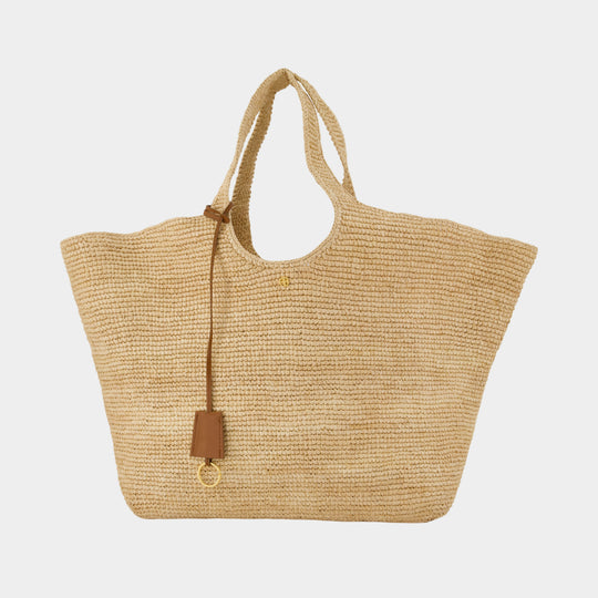 Lili Shoulder Bag - ANINE BING - Raffia - Beige