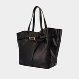 Elly Small Shopper Bag - ANINE BING - Leather - Black