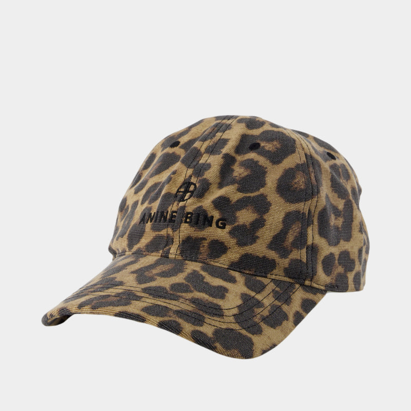 Jeremy Baseball Cap - ANINE BING - Cotton - Multicolor