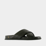 Emi Sandals - ANINE BING - Leather - Green