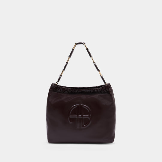 Kate Shoulder Bag - ANINE BING - Leather - Burgundy