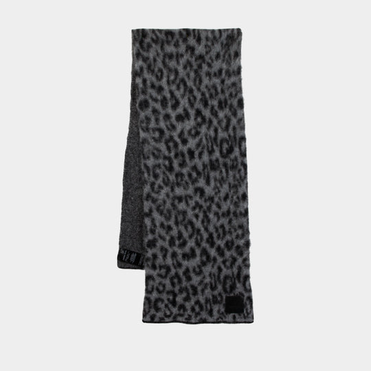 Hannah Scarf - ANINE BING - Wool - Grey