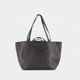 C Handle Shopper Bag - Coperni - Canvas - Black
