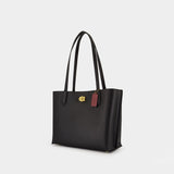 Willow Tote Bag - Coach - Leather - Black