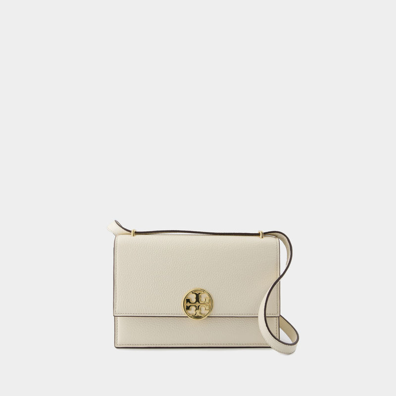 Tory Burch Miller皮质浅奶油色单肩包