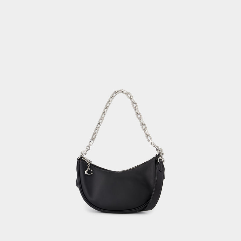 Mira Shoulder Bag With Chain - Coach - Leather - Black