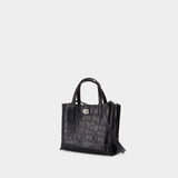 Willow Tote 24 Bag - Coach - Leather - Black