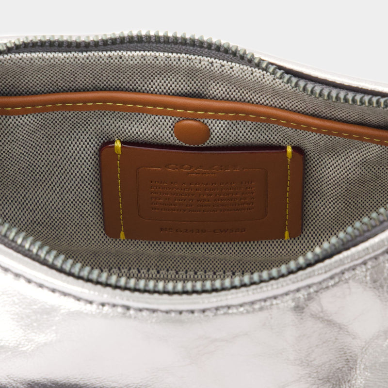 Juliet 25 Shoulder Bag - Coach - Leather - Grey