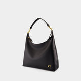 Juliet 38 Shoulder Bag - Coach - Leather - Black