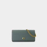 Essential Long Crossbody - Coach - Leather - Green