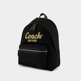 Cargo Backpack - Coach - Cotton - Black