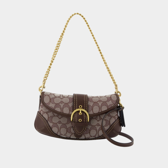 Soho 25 Shoulder Bag - Coach - Leather - Brown