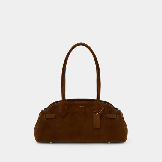 Empire 34 Shoulder Bag - Coach - Leather - Brown