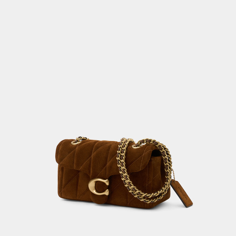 Tabby 20 With Chain Shoulder Bag - Coach - Leather - Brown