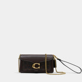 Signature Tabby Chain 19 Crossbody - Coach - Canvas - Brown