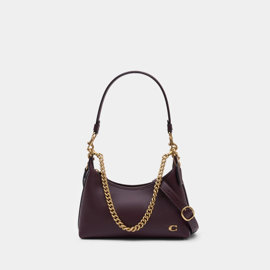 Juliet 25 Shoulder Bag - Coach - Leather - Burgundy
