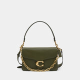 Tabby Shoulder Bag - Coach - Leather - Green