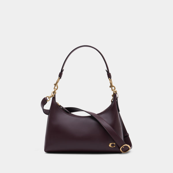 Juliet Shoulder Bag - Coach - Leather - Burgundy