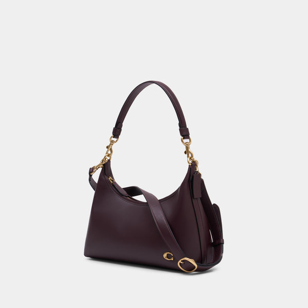Juliet Shoulder Bag - Coach - Leather - Burgundy