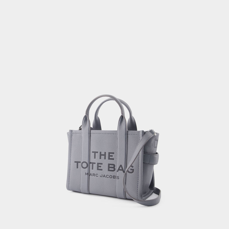 Marc Jacobs灰色皮质小号托特包