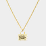 The Tote Bag Necklace - Marc Jacobs - Metal - Gold