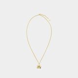 The Tote Bag Necklace - Marc Jacobs - Metal - Gold