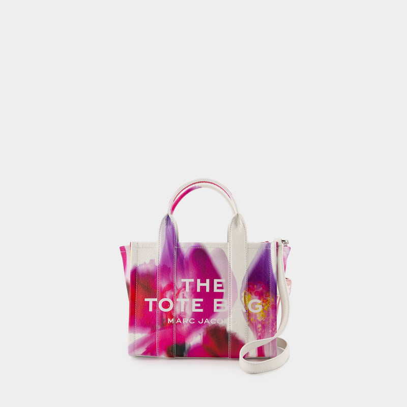 The Small Tote 白色皮制小号托特包