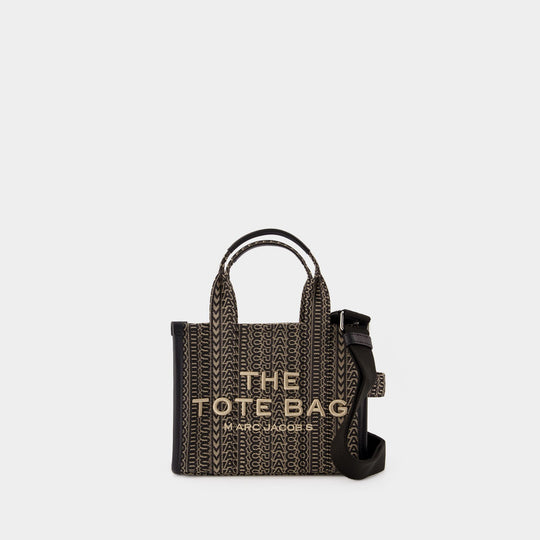 The Small Tote 米色棉质小号托特购物包