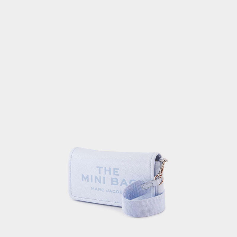 The Mini Bag 蓝色皮制迷你斜挎包