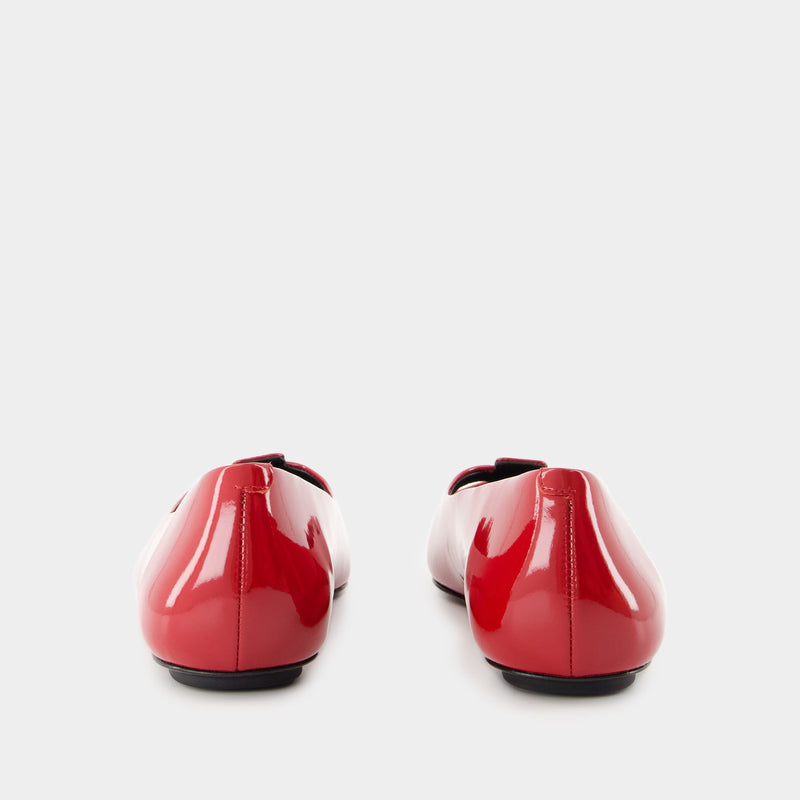 The Kat Ballerinas - Marc Jacobs - Leather - Red