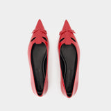 The Kat Ballerinas - Marc Jacobs - Leather - Red