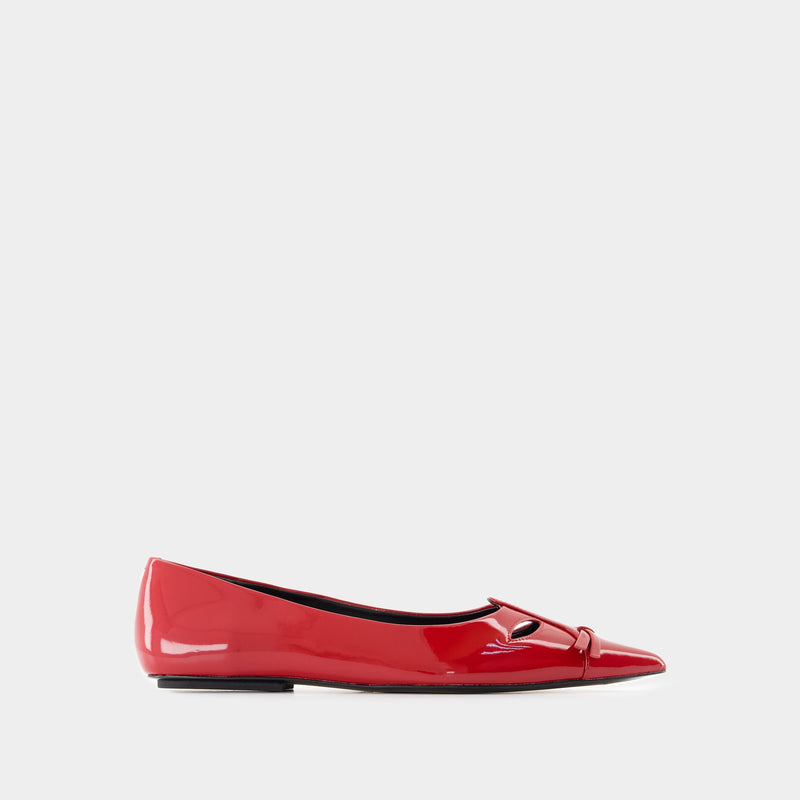 The Kat Ballerinas - Marc Jacobs - Leather - Red