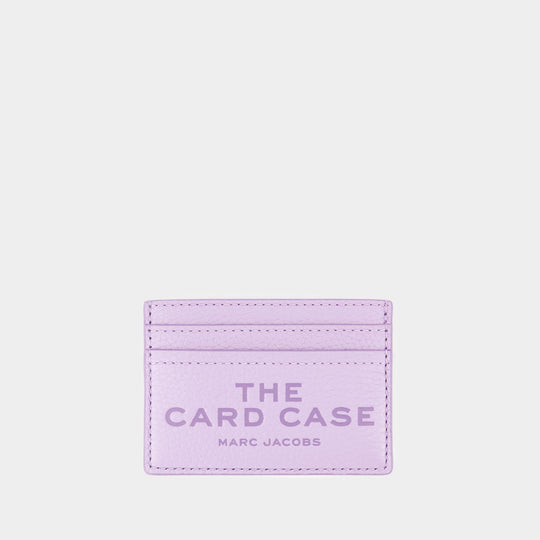Card Holder - Marc Jacobs - Leather - Purple