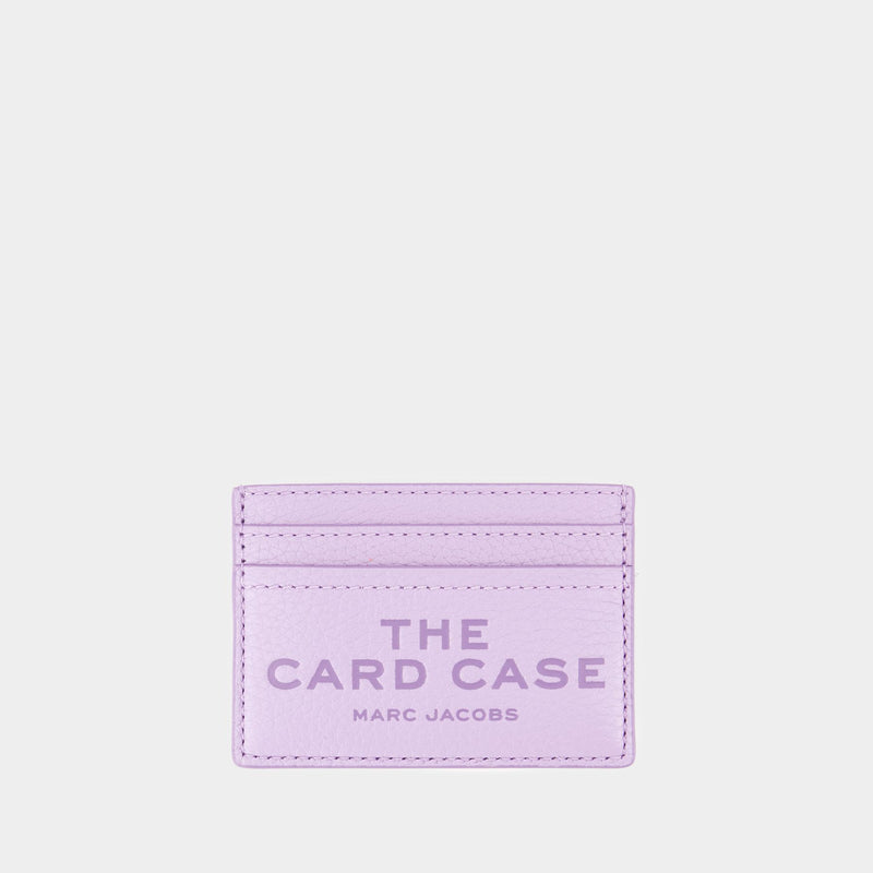 Card Holder - Marc Jacobs - Leather - Purple