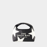 The Mini Sack Purse - Marc Jacobs - Leather - Black/White